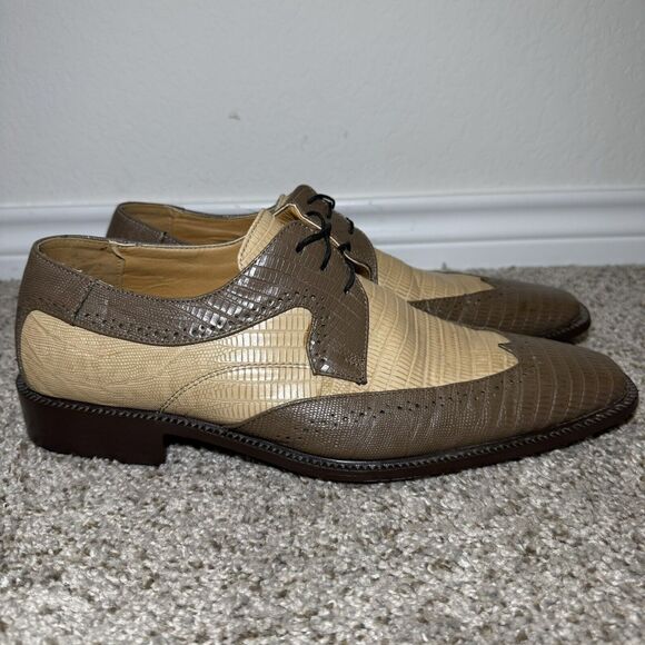 LUCIO RICCI "OXFORD"  DRESS CASUAL SHOES SIZE 12M - Picture 4 of 10